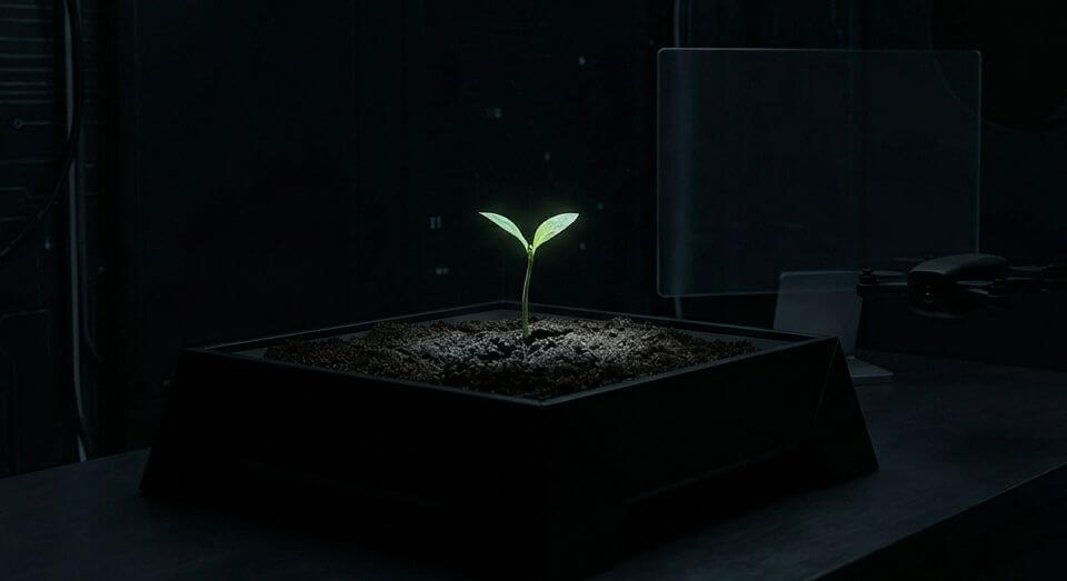 🌑 Germination in the Age of AI: Silence as Strategy