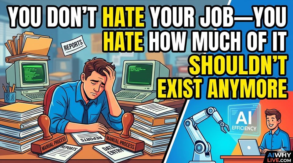 You Don’t Hate Your Job—You Hate How Much of It Shouldn’t Exist Anymore