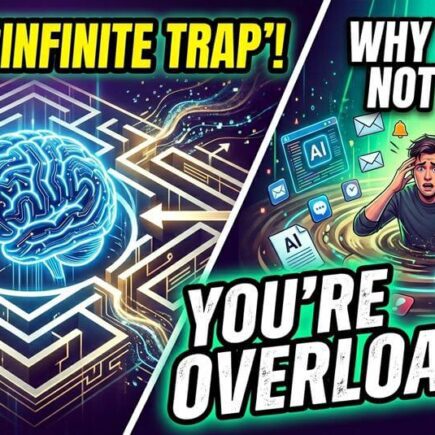 🧠 The "Infinite Trap" in the Age of AI: Why You’re Not Lazy, You’re Just Overloaded