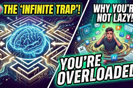 🧠 The "Infinite Trap" in the Age of AI: Why You’re Not Lazy, You’re Just Overloaded