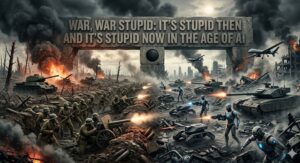 🌑 War, War Stupid: It’s Stupid Then and It’s Stupid Now, Even in the Age of AI
