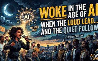 🌑 Woke in the Age of AI: When the Loud Lead… and the Quiet Follow
