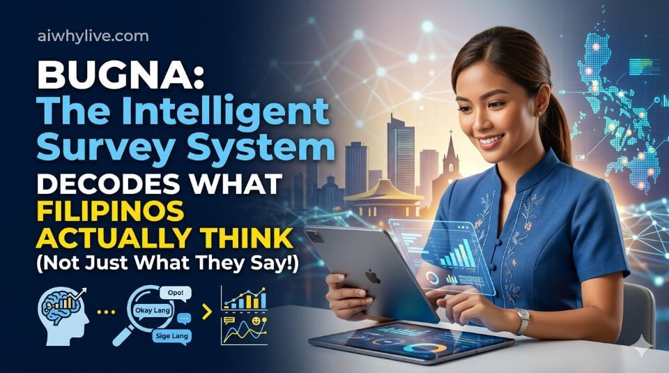 BUGNA: The Intelligent Survey System That Decodes What Filipinos Actually Think (Not Just What They Say)