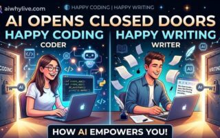 🌑 Happy Coding Non-Coder, Happy Writing Non-Writer: How AI Opens Closed Doors