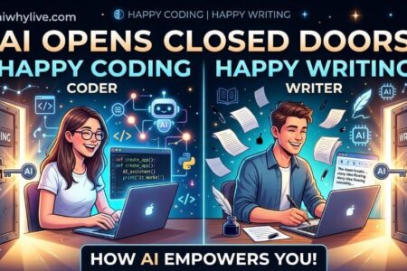 🌑 Happy Coding Non-Coder, Happy Writing Non-Writer: How AI Opens Closed Doors