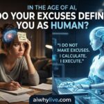In the Age of AI, Do Your Excuses Define You as Human?