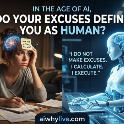 In the Age of AI, Do Your Excuses Define You as Human?