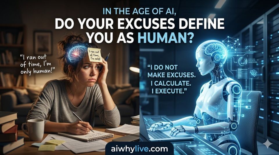 In the Age of AI, Do Your Excuses Define You as Human?