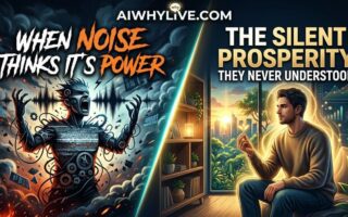 When Noise Thinks It’s Power: The Silent Prosperity They Never Understood