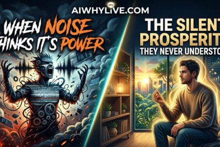 When Noise Thinks It’s Power: The Silent Prosperity They Never Understood