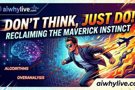 ✈️ "Don't Think, Just Do" in the Age of AI: Reclaiming the Maverick Instinct