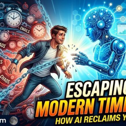 🌑 How to Escape the Modern Time Trap with the Help of AI