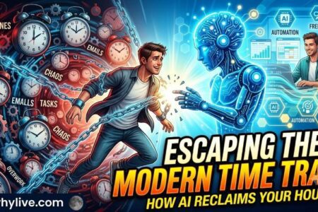 🌑 How to Escape the Modern Time Trap with the Help of AI