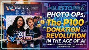 🌑 Milestones, Photo Ops, and the P100 Donation Revolution in the Age of AI