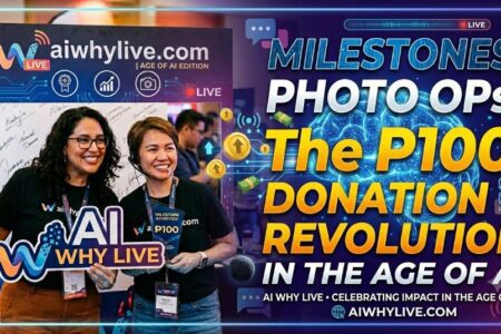 🌑 Milestones, Photo Ops, and the P100 Donation Revolution in the Age of AI
