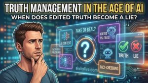 🧠 Truth Management in the Age of AI: When Does Edited Truth Become a Lie?