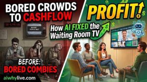 From Queue Zombies to Profit: How AI Fixed the Waiting Room TV