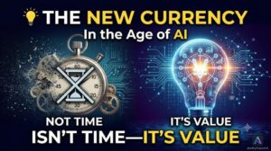 💡 The New Currency in the Age of AI Isn’t Time—It’s Value