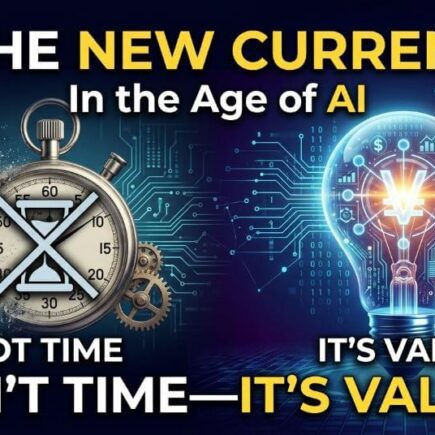 💡 The New Currency in the Age of AI Isn’t Time—It’s Value