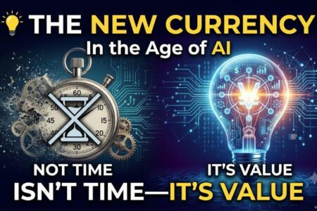 💡 The New Currency in the Age of AI Isn’t Time—It’s Value