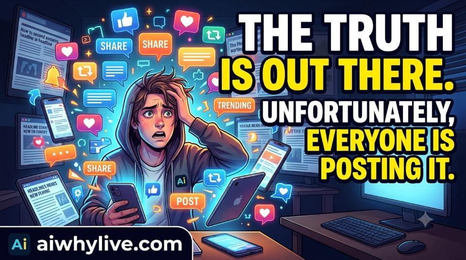 The Truth Is Out There. Unfortunately, Everyone Is Posting It.
