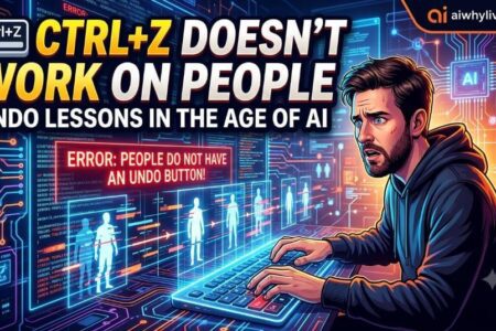 ⌨️ Ctrl+Z Doesn’t Work on People: The Undo Lessons in the Age of AI