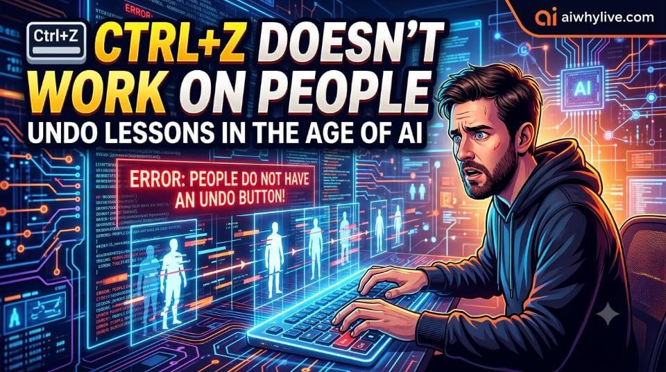 ⌨️ Ctrl+Z Doesn’t Work on People: The Undo Lessons in the Age of AI