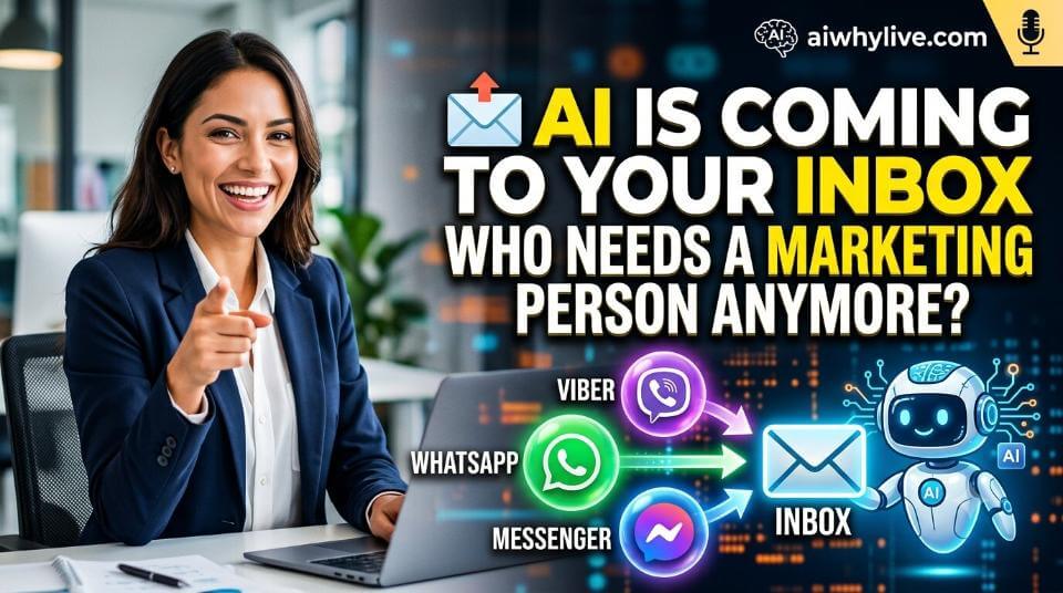📩 AI Is Coming to Your Inbox: Who Needs a Marketing Person Anymore?