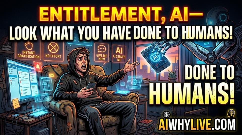 Entitlement, Entitlement, AI—Look What You Have Done to Humans!
