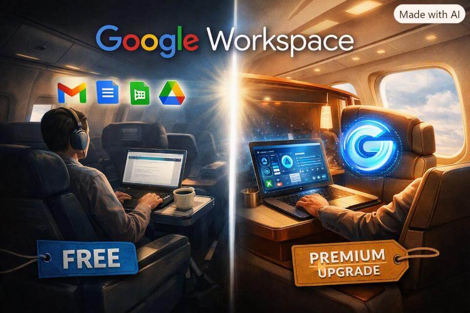 🚀 Why Settle for Free When You Can Fly First Class? The Ultimate Google Workspace & Gemini AI Upgrade Guide
