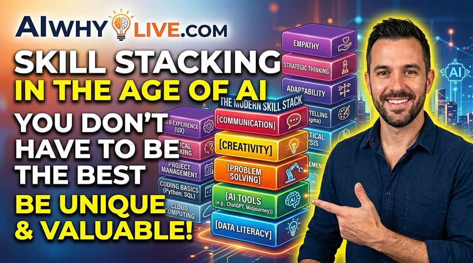 Skill Stacking in the Age of AI: You Don't Have to Be the Best at Anything