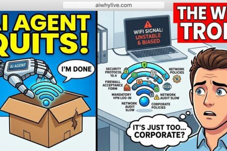 The AI Agent That Quit Because the Wi-Fi Was Too Corporate
