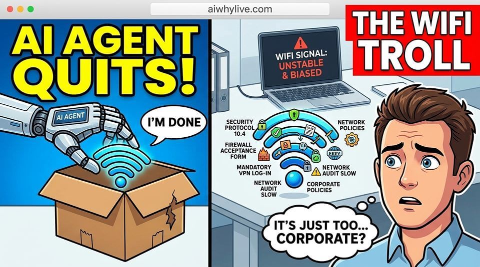 The AI Agent That Quit Because the Wi-Fi Was Too Corporate