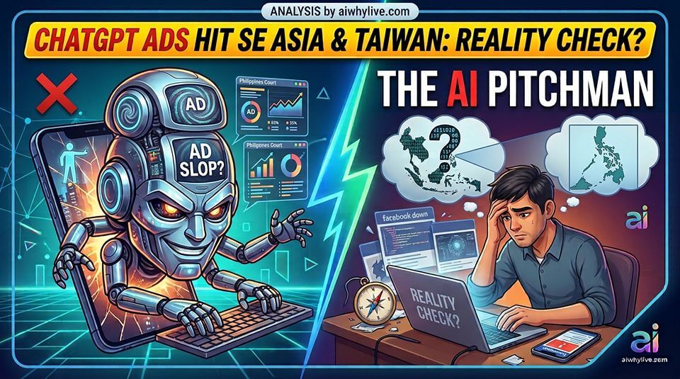 ChatGPT Ads Hit Southeast Asia & Taiwan: The AI Pitchman