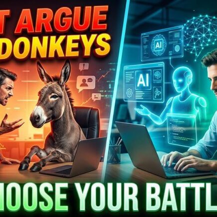 Don’t Argue With Donkeys in the Age of AI
