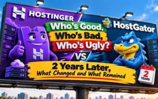 Who’s Good, Who’s Bad, Who’s Ugly – Hostinger or Hostgator? 2 Years Later, What Changed and What Remained