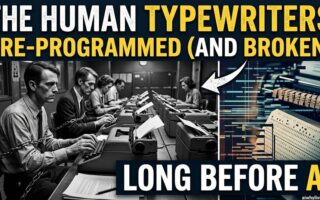 The Human Typewriters: People Who Were Pre-Programmed (and Broken) Long Before AI