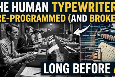 The Human Typewriters: People Who Were Pre-Programmed (and Broken) Long Before AI