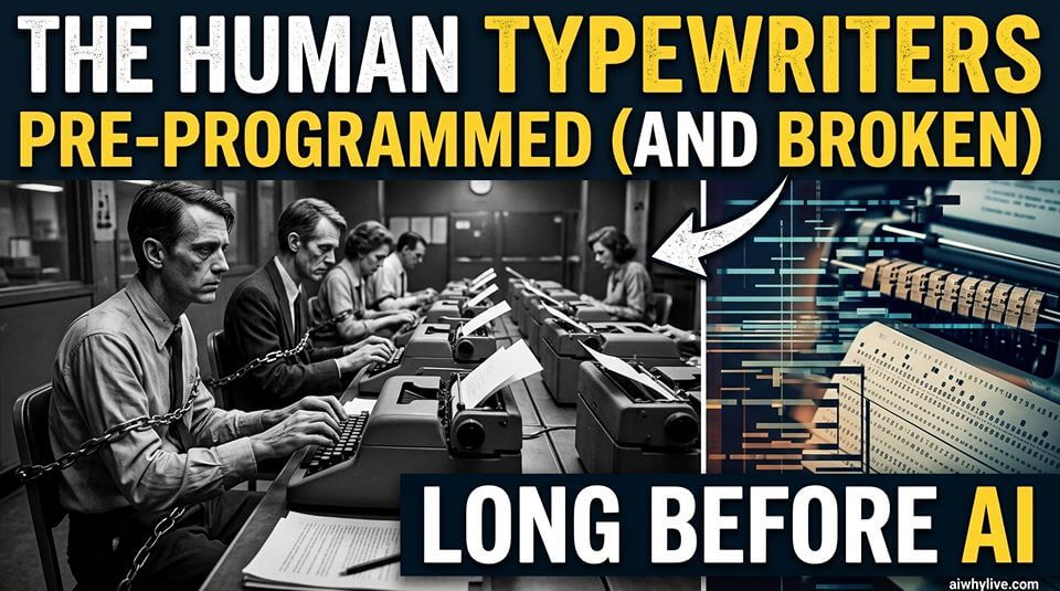 The Human Typewriters: People Who Were Pre-Programmed (and Broken) Long Before AI