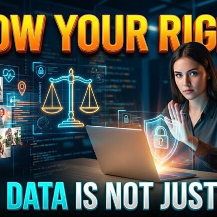 Know Your Rights: Your Data Is Not Just Data