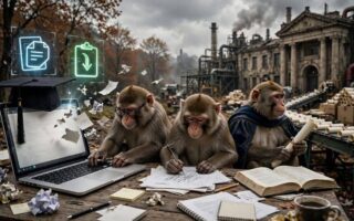 From Copy/Paste University to Monkey See, Monkey Do PhD