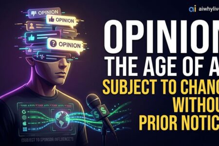 Opinion, Opinion, Opinion in the Age of AI: Subject to Change Without Prior Notice!