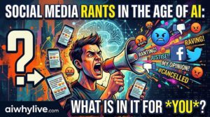 The Ranting and Raving on Social Media in the Age of AI: What Is In It For You?