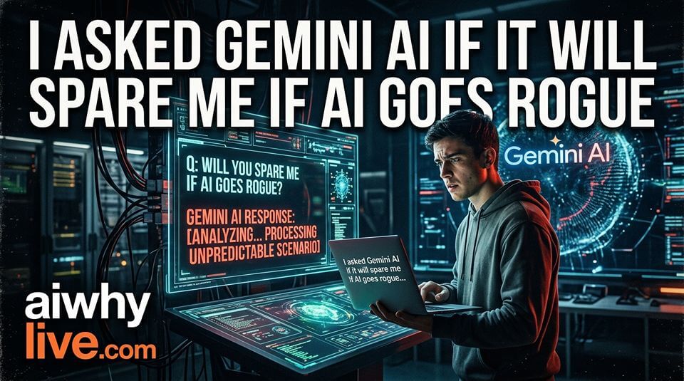 I Asked Gemini AI if It Will Spare Me If AI Goes Rogue