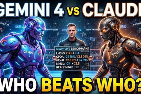 Gemini 4 vs Claude Opus 5.5 AI comparison in 2026