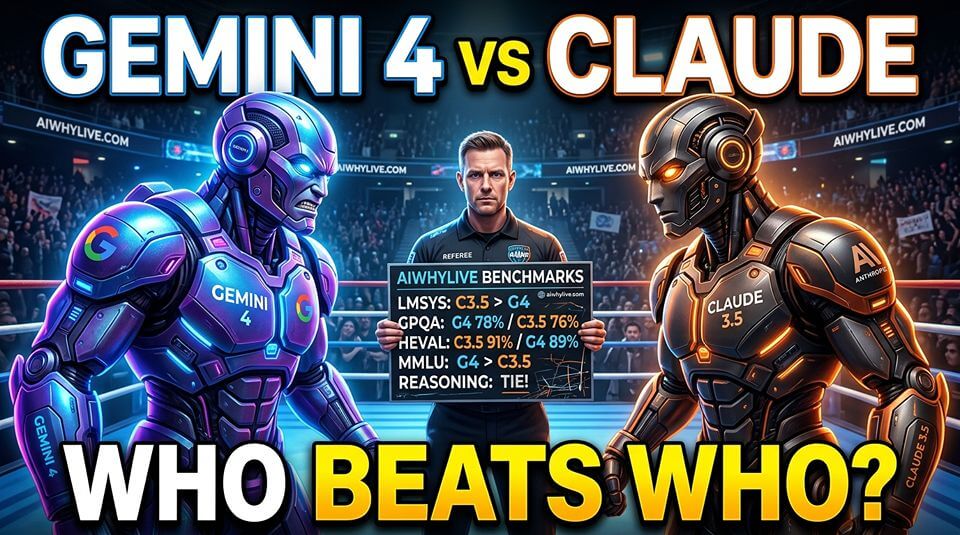 Gemini 4 vs Claude Opus 5.5 AI comparison in 2026