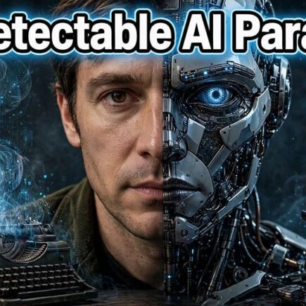 Undetectable AI and AI humanizer paradox showing AI text disguised as human writing